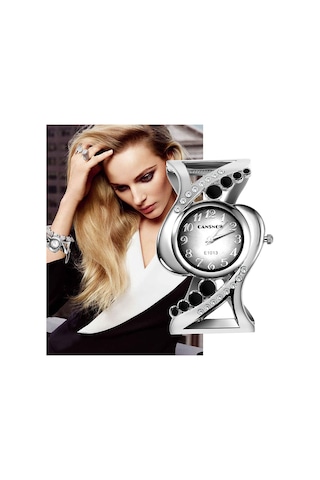 Kadın Kristal Bilezik Saat Moda İçi Boş Saat Analog Kuvars Saat Diğer