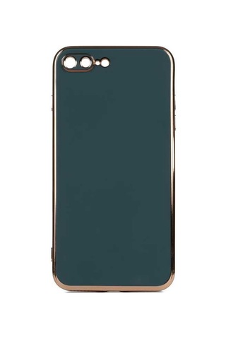 Apple Uyumlu iPhone 7 Plus Kılıf Zore Bark Kapak Petrol Yeşil