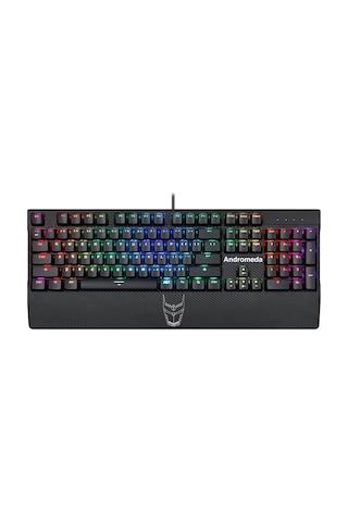 Izoly Andromeda K500 Blue Switch Rainbow Aydınlatmalı Mekanik Q Oyuncu Klavye