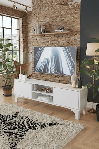 Romeo Tv Sehpası - Beyaz