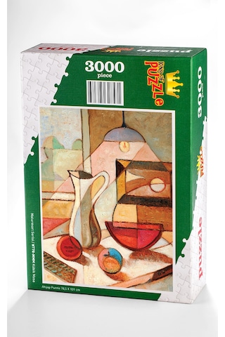 King Of Puzzle Kübik Masa Ahşap Puzzle 3000 Parça