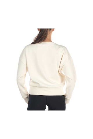 Columbia W Bar Split Crop Kadın Sweatshirt Krem