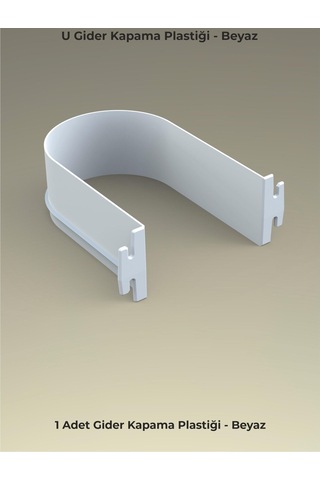 Mesan Gider Kapama Plastik  Beyaz (0098)