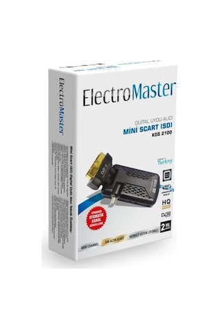 Electromaster KGS 2100 Mini Scart SD Uydu Alıcısı