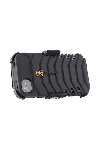 Speck Toughskin Apple Uyumlu iPhone 4s/4 İle Korumalı Standlı Kılıf Siyah