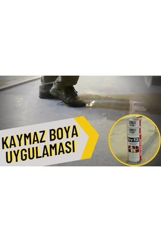Dryfix Anti Slip Paint Kayganlık Önleyici Zemin Boyası 6 Kg Beyaz 6 KG