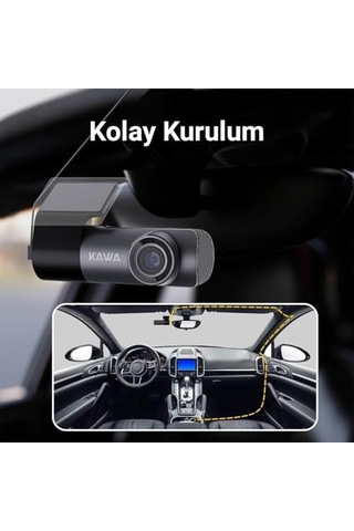 D5 2k 1296p Wdr Wifi 135 Geniş Açı Lens Araç Kamerası