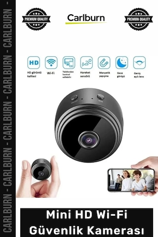 Gizlenebilir Uzaktan İzleme Mobil Kontrol Ev Güvenliği Bebek İzleme Mini Hd Wi-fi Güvenlik Kamerası