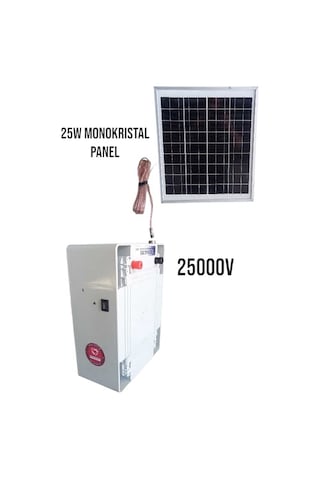 Yüzüak Güneş Panelli Çit Cihazı 25.000 MT2 Etkili