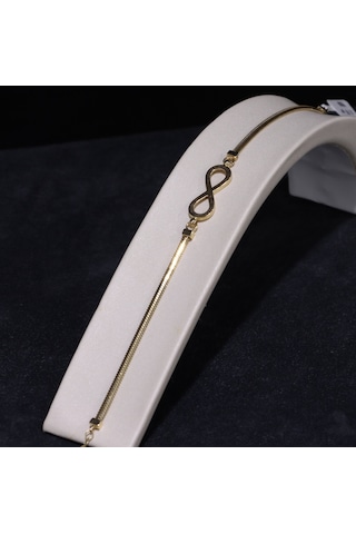 Safir Altın Bileklik 14k 3,75 G Sarı Altın