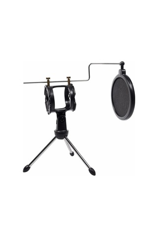Larkin Dms10 Masaüstü Mikrofon Tutucu Pop Filtre Tripod Stand