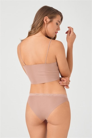 File Lastikli Lazer Kesim Bikini Külot 3'lü Paket - 3 Çok Renkli 1 Çok Renkli