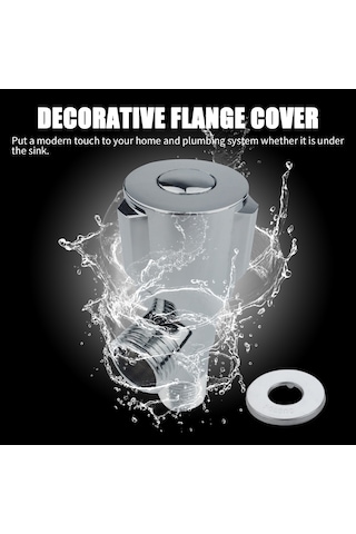 Yifomall Bakır Musluk Vana - Mutfak, Banyo, Tuvalet İçin Su Tasarruflu Hızlı Açma Kapama Vana Diğer