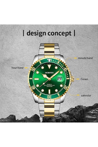 Sones Skmeı 2031 Çok İşlevli Açık Hava Su Geçirmez Kronograf Erkek Spor Saati Gümüş