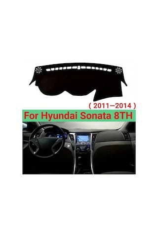 Xuweiwei Black-sonata 8th Hyundaı Sonata 8 2011-2014 Sol Koruma Panjur Güneşlik Premium Dashboard