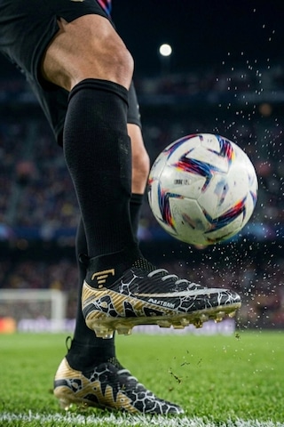 In Step Air Erkek Siyah Futbol Kramponu - Çoraplı Bilekli Halı Saha Ayakkabısı - 601