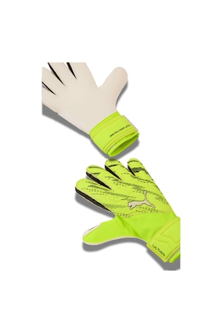 Puma Ultra Match Protect Genç Kaleci Eldiveni Profesyoneller İçin Yeşil