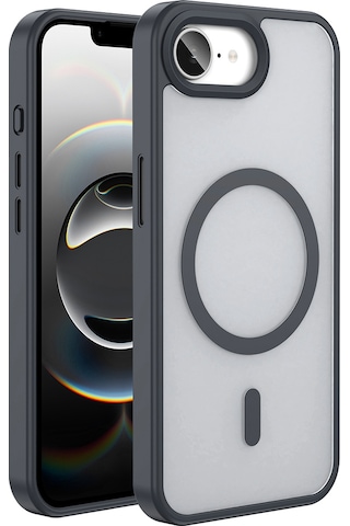 Apple Uyumlu iPhone 17e Kılıf M-safe Şarj Özellikli Mat Arka Yüzey Zore