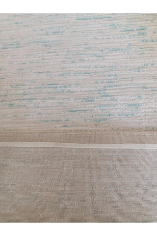 Aslan Home Yatak Odası Takımı Üç Lü Yolluk , Mavi Beyaz Lı Düz Desen Çift Taraflı Kaliteli Küçük Halı