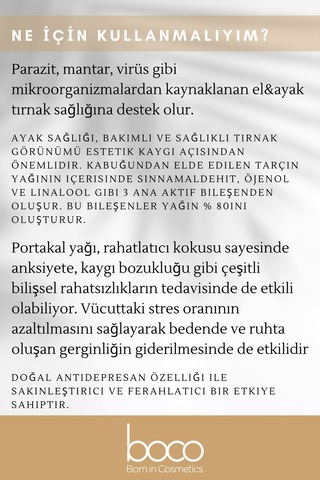 Boco Born In Cosmetics Portakal + Tarçın Saf Aromaterapi Uçucu Yağı 10 + 5 ML