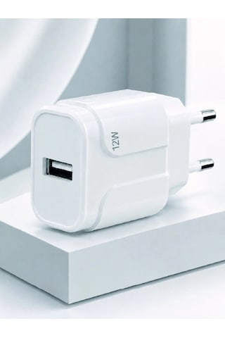 Mey İthalat Akıllı Güvenlik Korumalı Usb Şarj Başlığı 12w Güç Çıkışı -