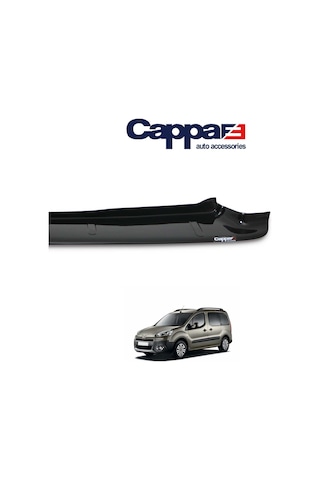 Cappafe Peugeot Partner Arka Tampon Eşiği Koruma Parlak 2009-201 N11.22471