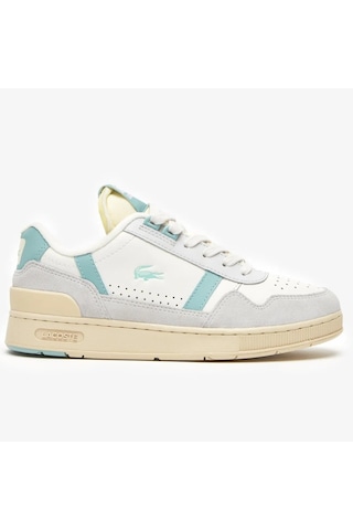 Lacoste T-clip Womens Sneaker Kadın Günlük Spor Ayakkabı Krem Krem