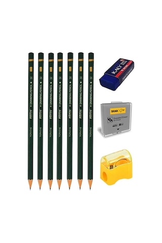 Dereceli Kurşun Kalem Seti 25x35 Duralit Masaüstü Drawing Şövale Set Resim Kağıdı Kalem Uzatma Gölgelendirme Dağıtıcı