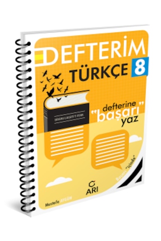 Arı 2027 8. Sınıf Türkçe Defterim Arı 2027 8. Sınıf Türkçe Defterim