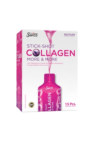Hydrolize Collagen Beauty Complex 30x20ml Kolajen Stick Shot 30 Adet Tip I-ıı-ııı Biotin-magnezyum-b12