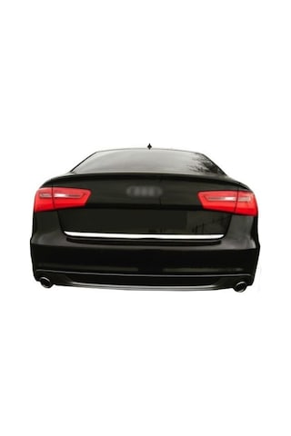 Audi A6 Krom Bagaj Alt Çıta Formlu 2011-2017 Arası Paslanmaz Çelik