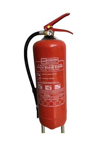 6 Kg Kuru Kimyevi Tozlu Cihaz Ruhsata Uygundur
