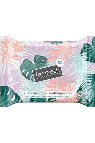 Femfresh Intimate Skin Care Genital Bölge Islak Mendili 25'li