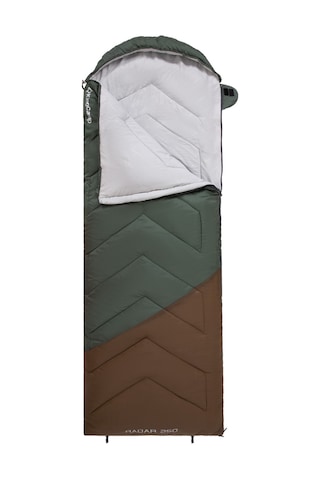 Kingcamp Radar 250 Deluxe -3 C Uyku Tulumu Green & Brown Kahverengi
