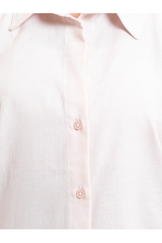 Lcw Vision Pembe Oversize Oxford Kadın Gömlek