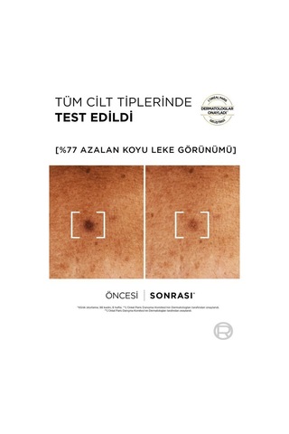 L'Oréal Paris Bright Reveal Koyu Leke Karşıtı Fluid Günlük Yüz Güneş Kremi SPF50+ 50 ML + Bright Reveal Koyu Leke Karşıtı Serum 30 ML