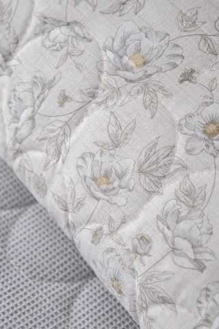 Summer Pike Comforter Set Ranforce Vanessa Çift Kişilik Gri