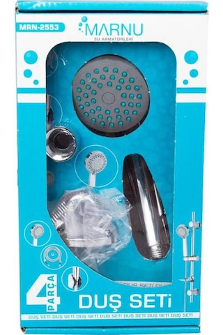 Marmu 4 Parça Duş Seti Mrn-2553 Beyaz