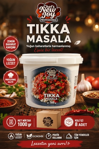 Tikka Masala 1000 G X 8 Adet - 1 Koli Koli Bazlı Avantaj Paketi