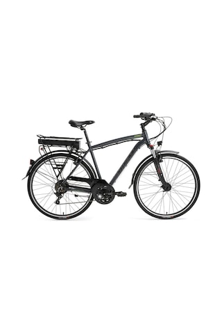 Bisan Comet Elektrikli Bisiklet 48 Cm V 26 Jant 21 Vites Parlak Gri Sarı Gri