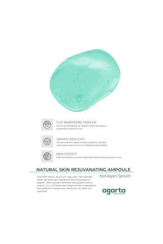Agarta Naturel Skin Rejuvanating Ampoule Yenileyici Serum 50 ML