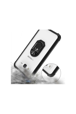 Galaxy J7 Kılıf Zore Mola Kapak Kırmızı