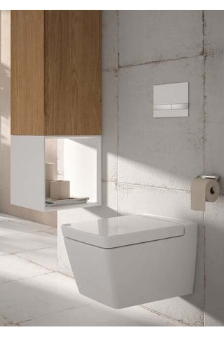 Vitra Select 740-1100 Kumanda Paneli, Beyaz - Krom