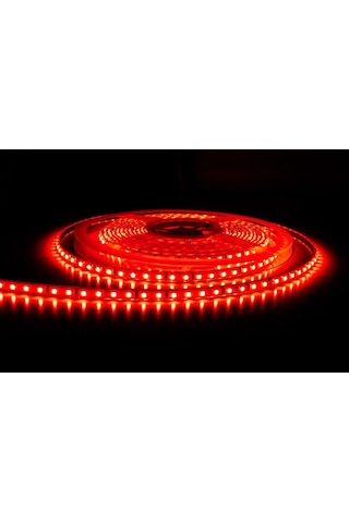 Orbus Kırmızı Hortum Şerit Led 8w - 5 Metre