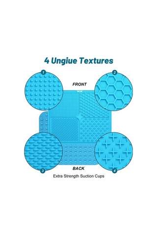 Moly Yeşil Vakumlu Köpek Yalama Matı, Evcil Hayvan Diş Sağlığı İçin Yeşil