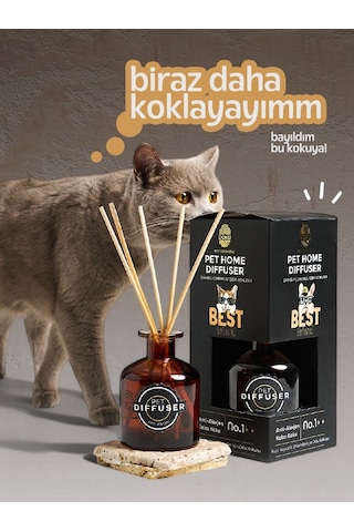 Doku Pet Cosmetic Pet Home Diffuser Evcil Hayvanlı Ortamlar İçin Oda Kokusu 200 ML