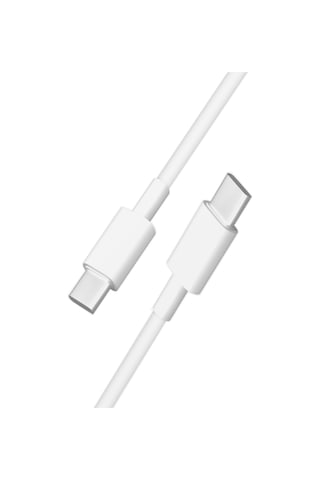 Teknonet TN-DC14 PD 20 W QC 3.0 A Type-C To Type-C Şarj ve Data Kablo 100 CM Beyaz