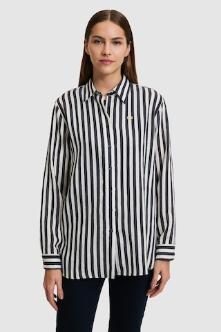 U.s. Polo Assn. Kadın Lacivert Gömlek Desenli 50324736-vr033