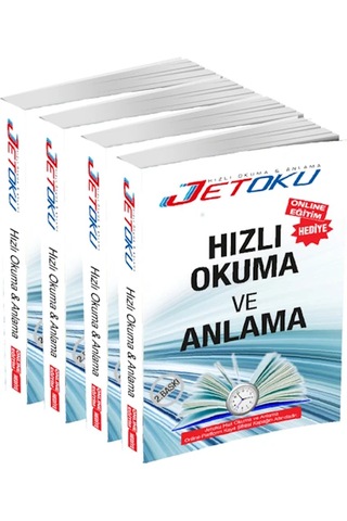 Jetoku Hızlı Okuma Ve Anlama Kitabı