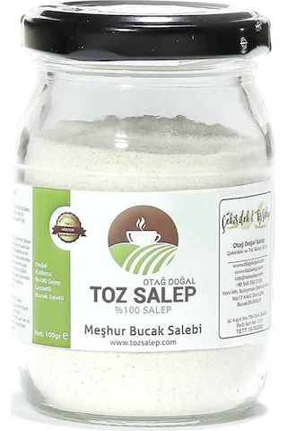 Otağ Doğal Katkısız Saf Bucak Toz Bucak Salebi 100 G